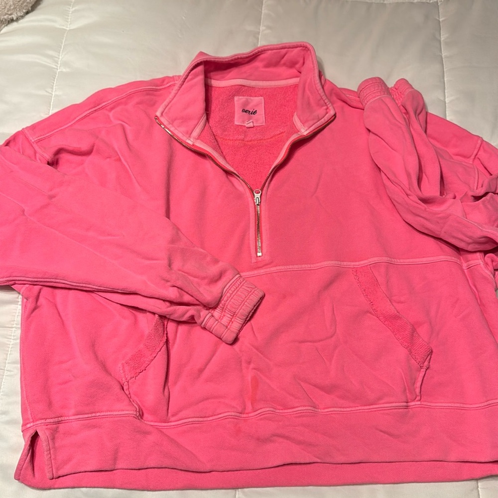 Aerie quarter zip pullover